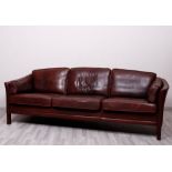 3-Sitzer Sofa, Dänemark, 20.Jh., im Stile Mogensen