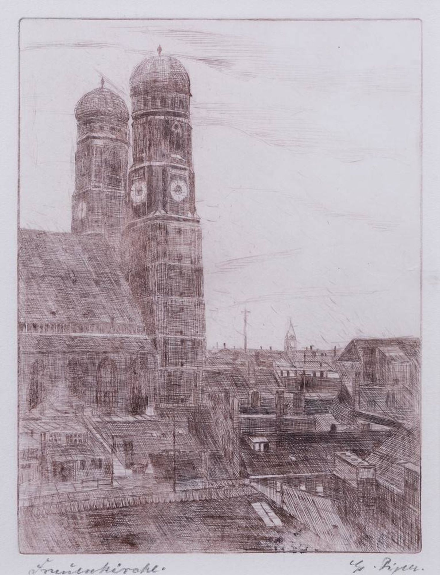 The Frauenkirche in Munich - Image 2 of 2