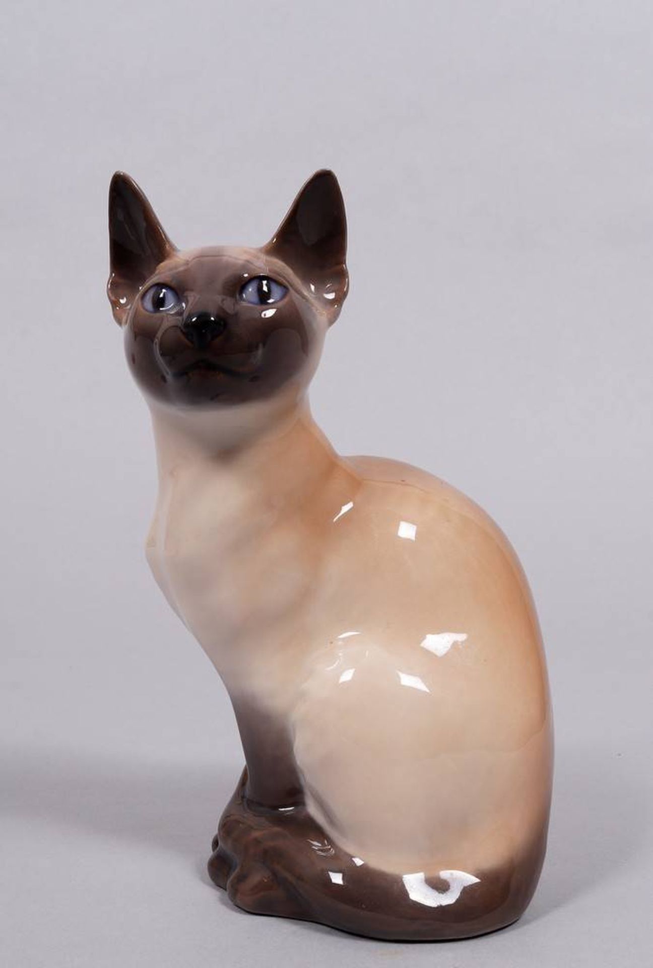 Siamese cat, design Theodor Madsen for Royal Copenhagen, Denmark, manufactured in 1951