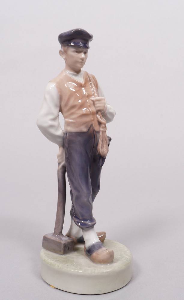 Shepherd boy, design Christian Thomsen (1860-1921) for Royal Copenhagen, 1966