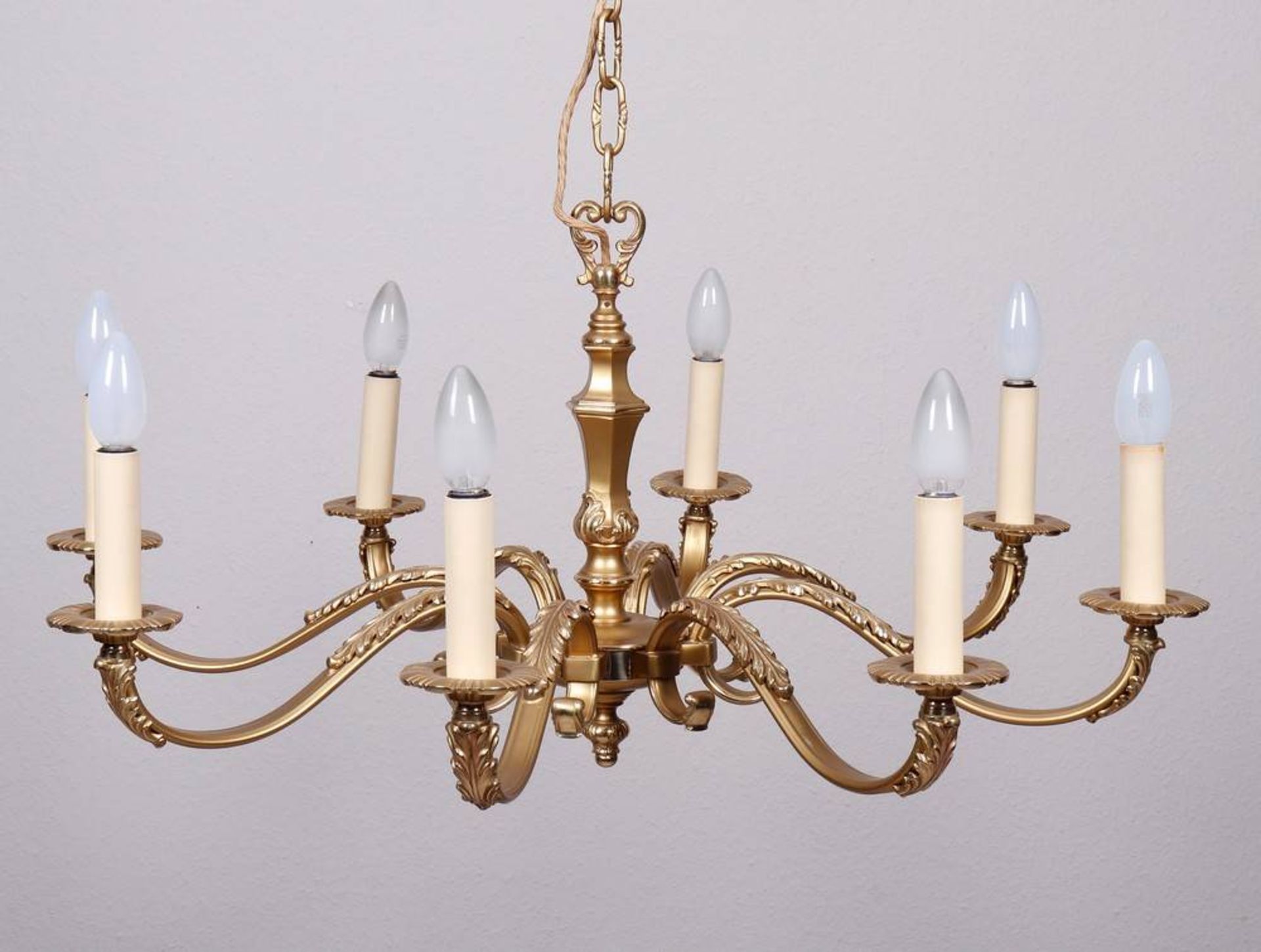 Chandalier, 20th C., baroque style