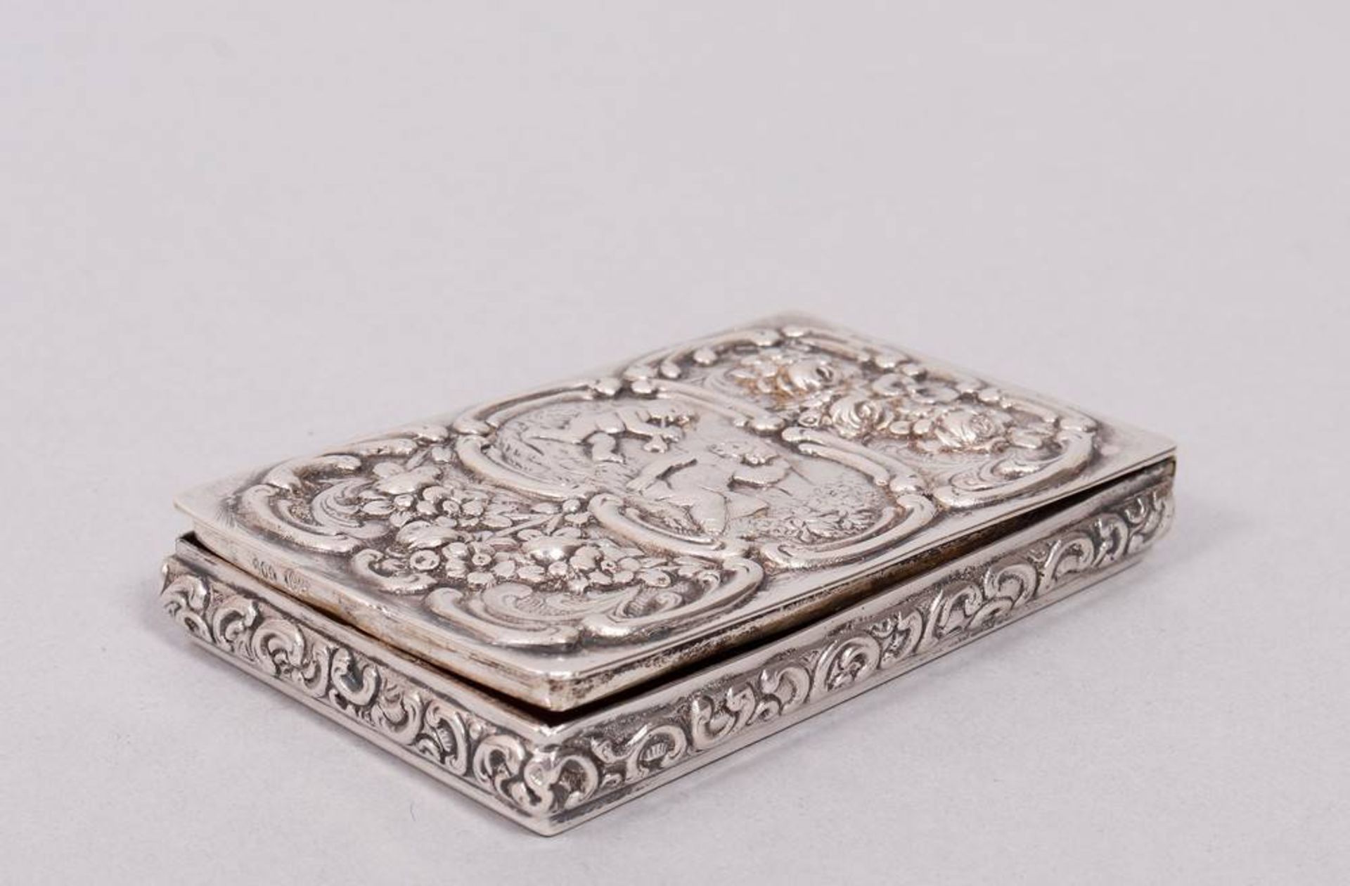 Small box, 800 silver, Germany, ca. 1900