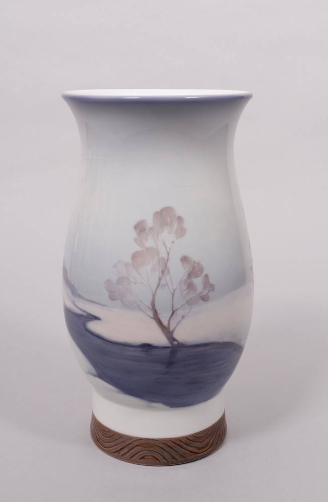 Art Nouveau vase (unique piece), Bing & Grøndahl, Copenhagen, ca. 1920 - Image 3 of 5