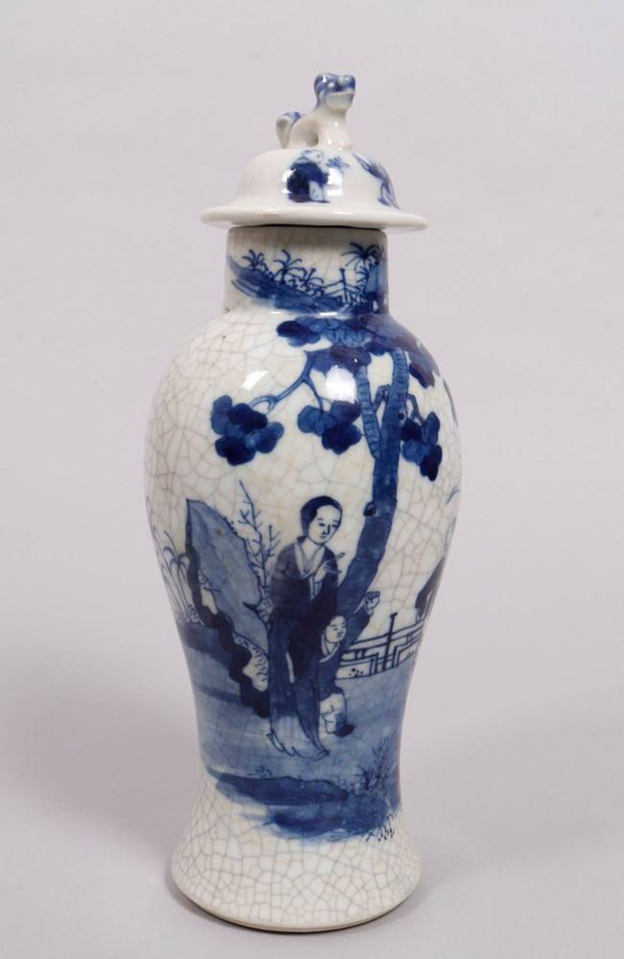 Lidded vase, China, probably Republic period