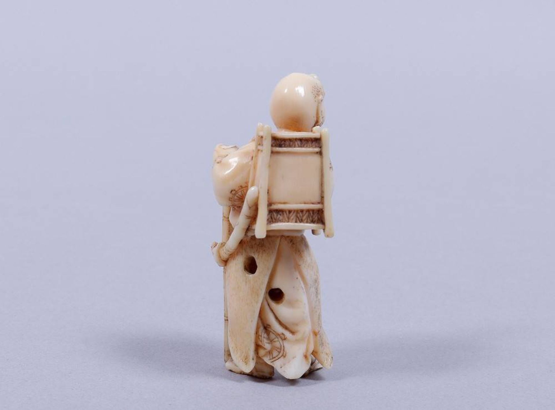 Netsuke, Japan, Meiji period, ivory - Image 3 of 3