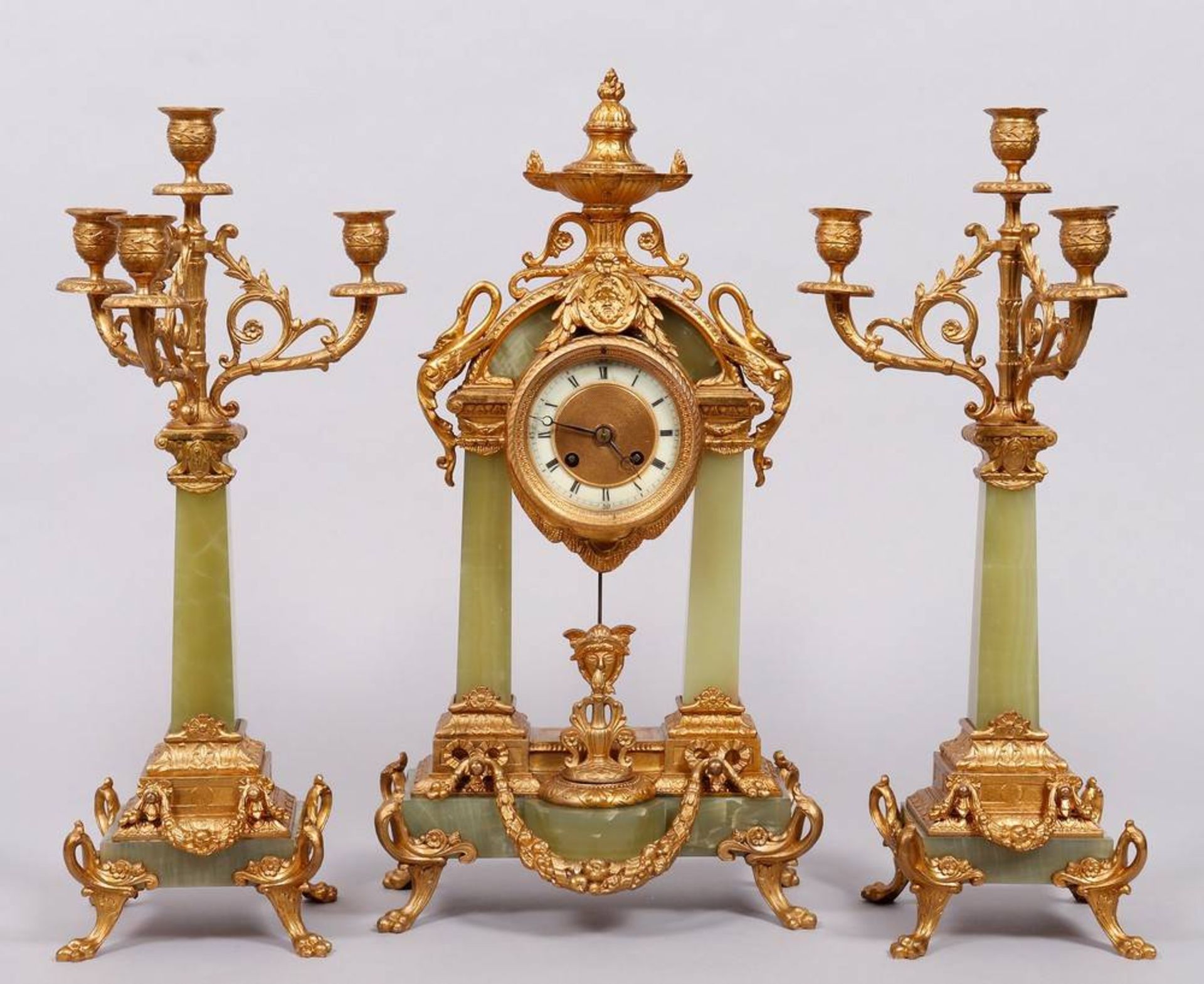 Portal clock, France, 19th C.