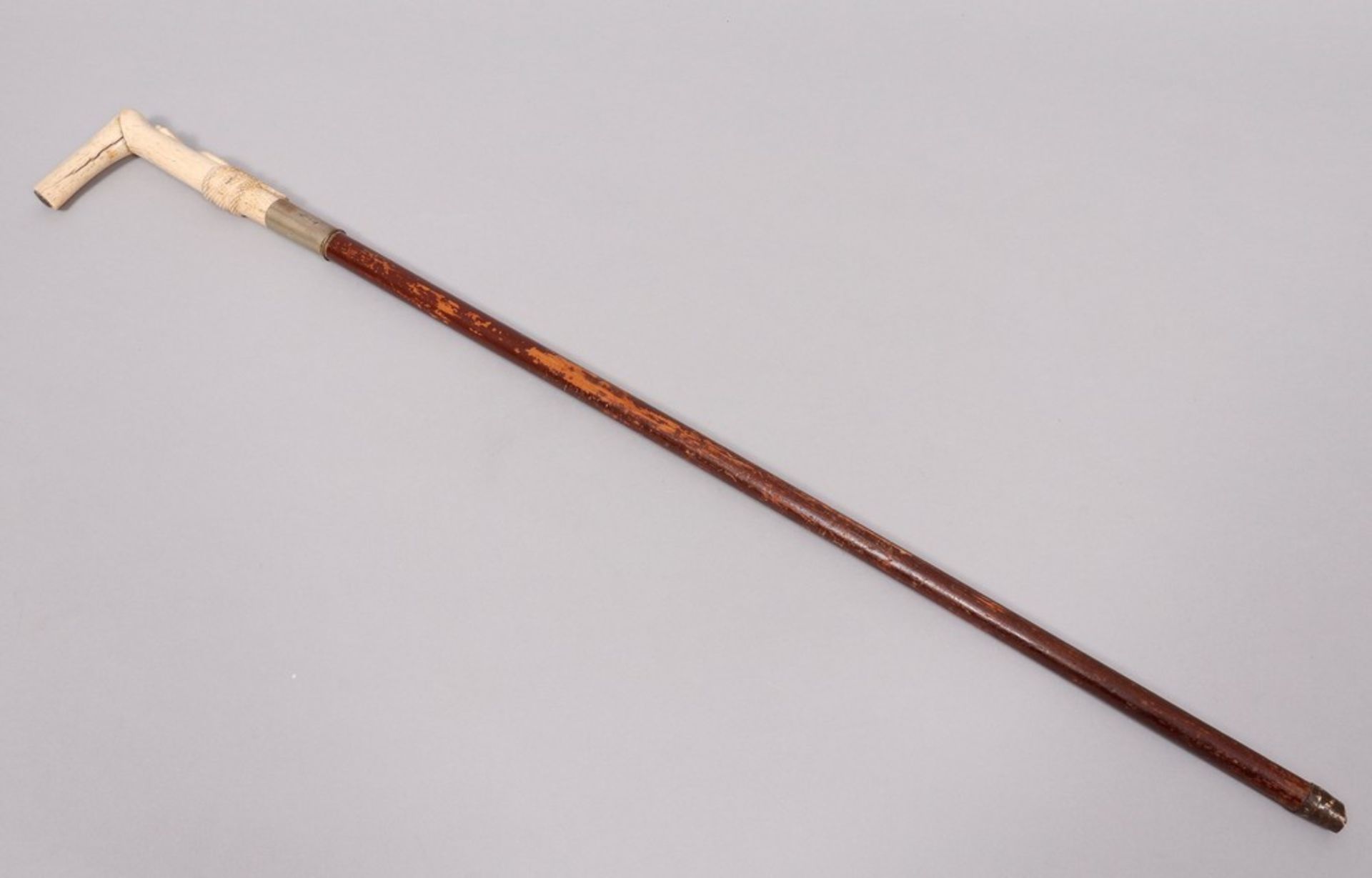 Walking stick, poss german, ca. 1900  - Image 2 of 3