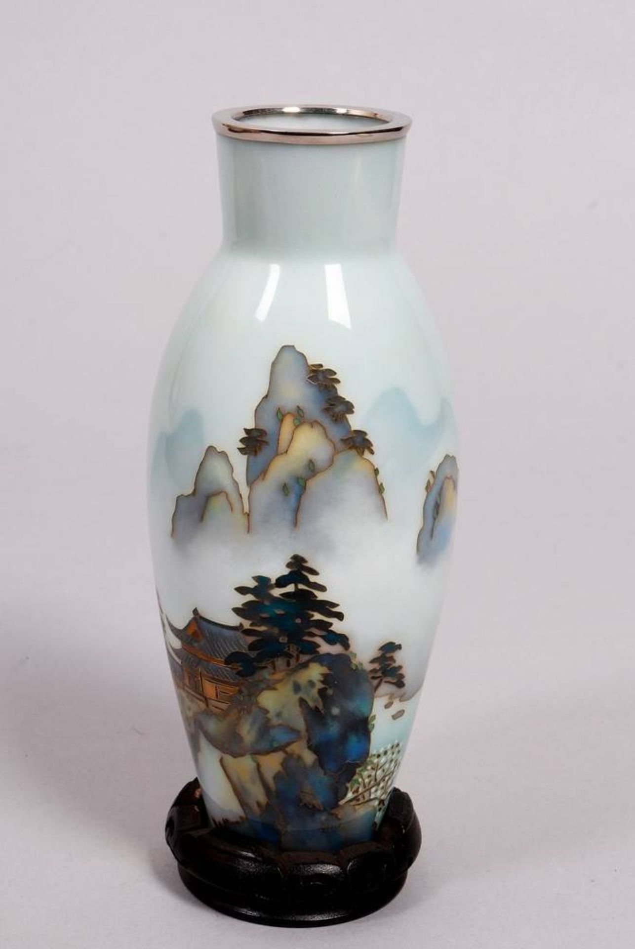 Cloisonné-Vase, China, 20.Jh 