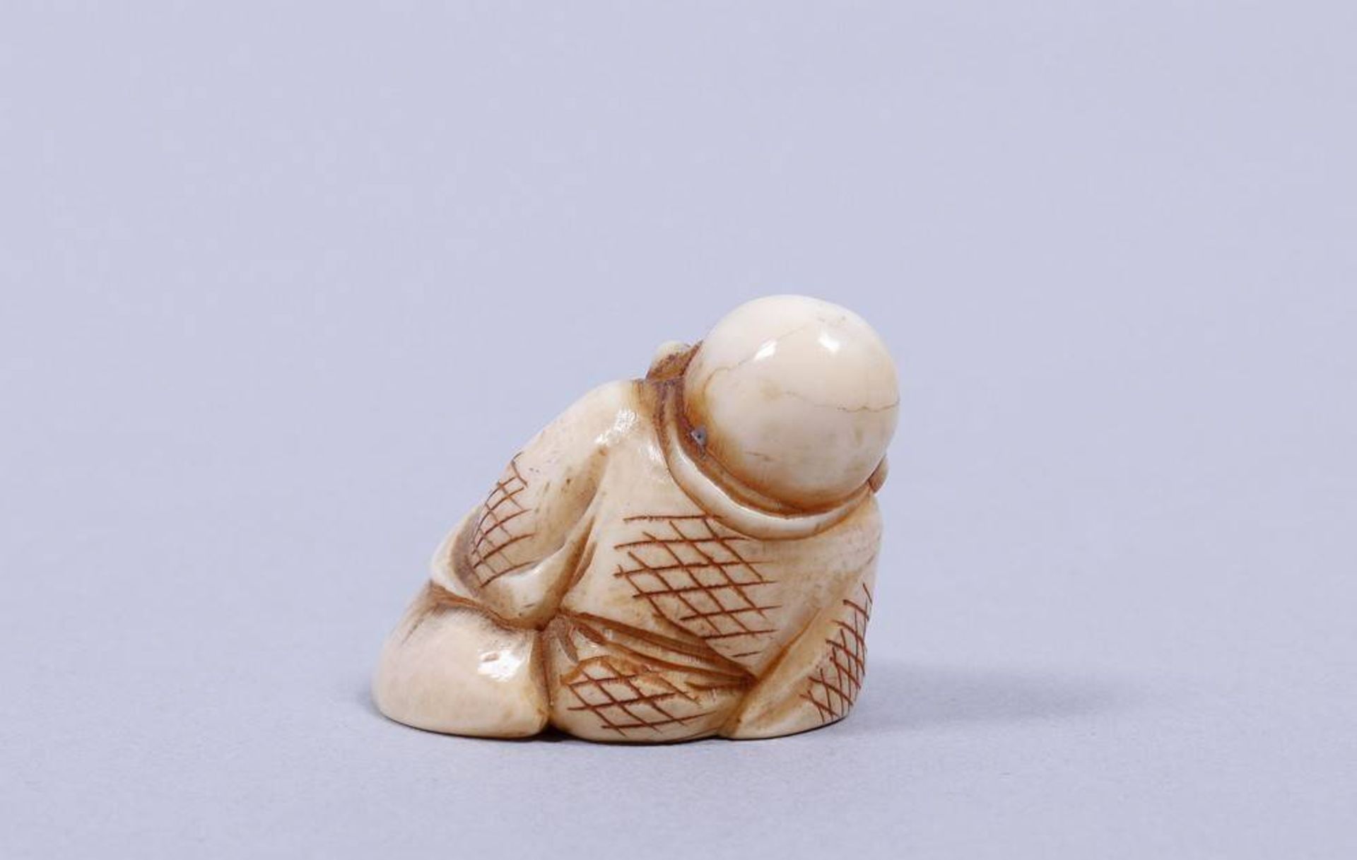 Netsuke, Japan, Meiji period, ivory - Image 2 of 3