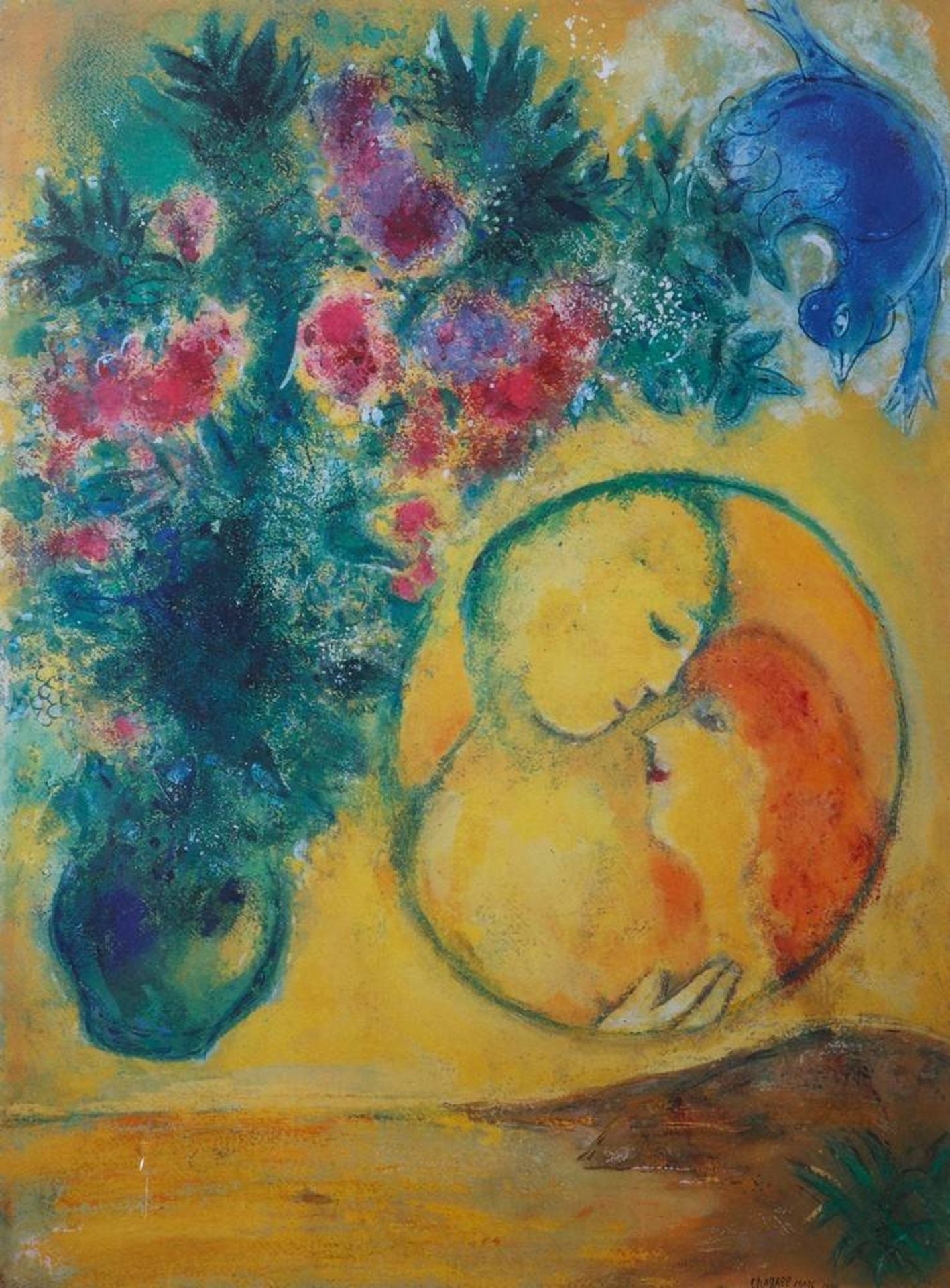 Marc Chagall (1887, Ljosna, Belarus - 1985, Saint-Paul-de-Vence, France) - Image 2 of 3