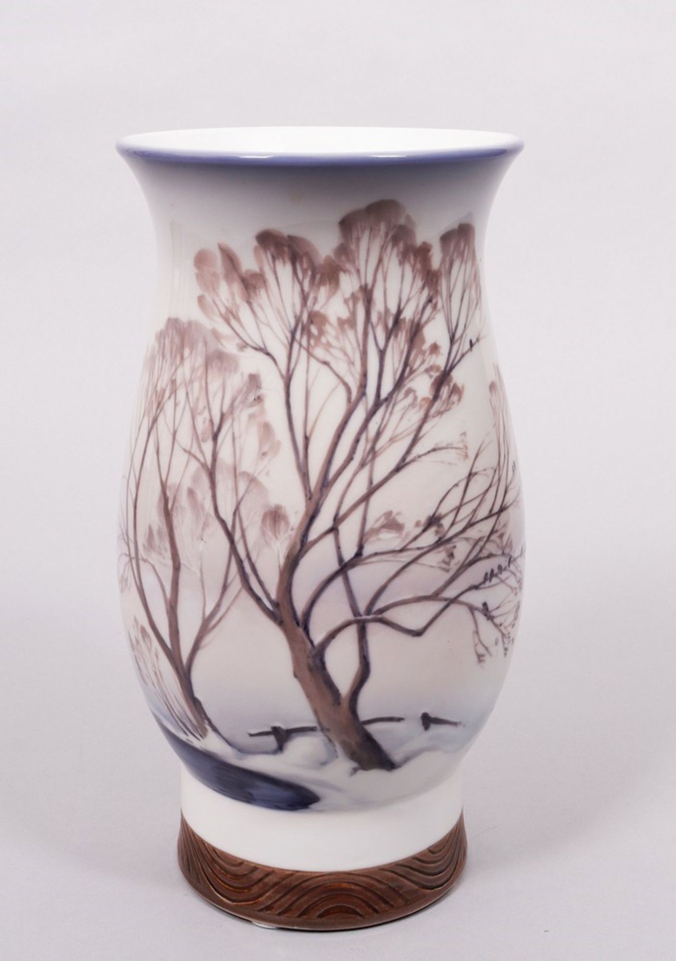 Art Nouveau vase (unique piece), Bing & Grøndahl, Copenhagen, ca. 1920