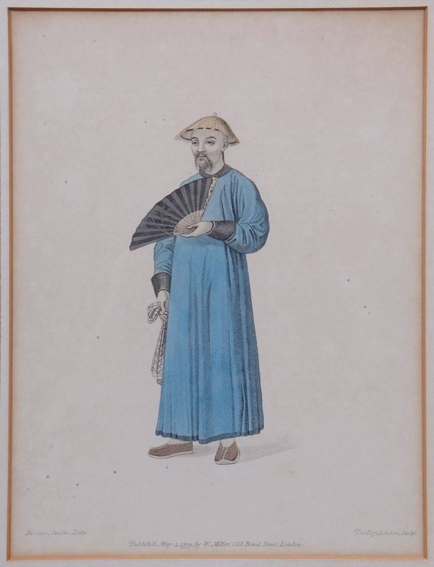 7 prints from the series "The Costume of China“ coloured, John Dadley after drawings by Pu-Qua from - Image 2 of 13