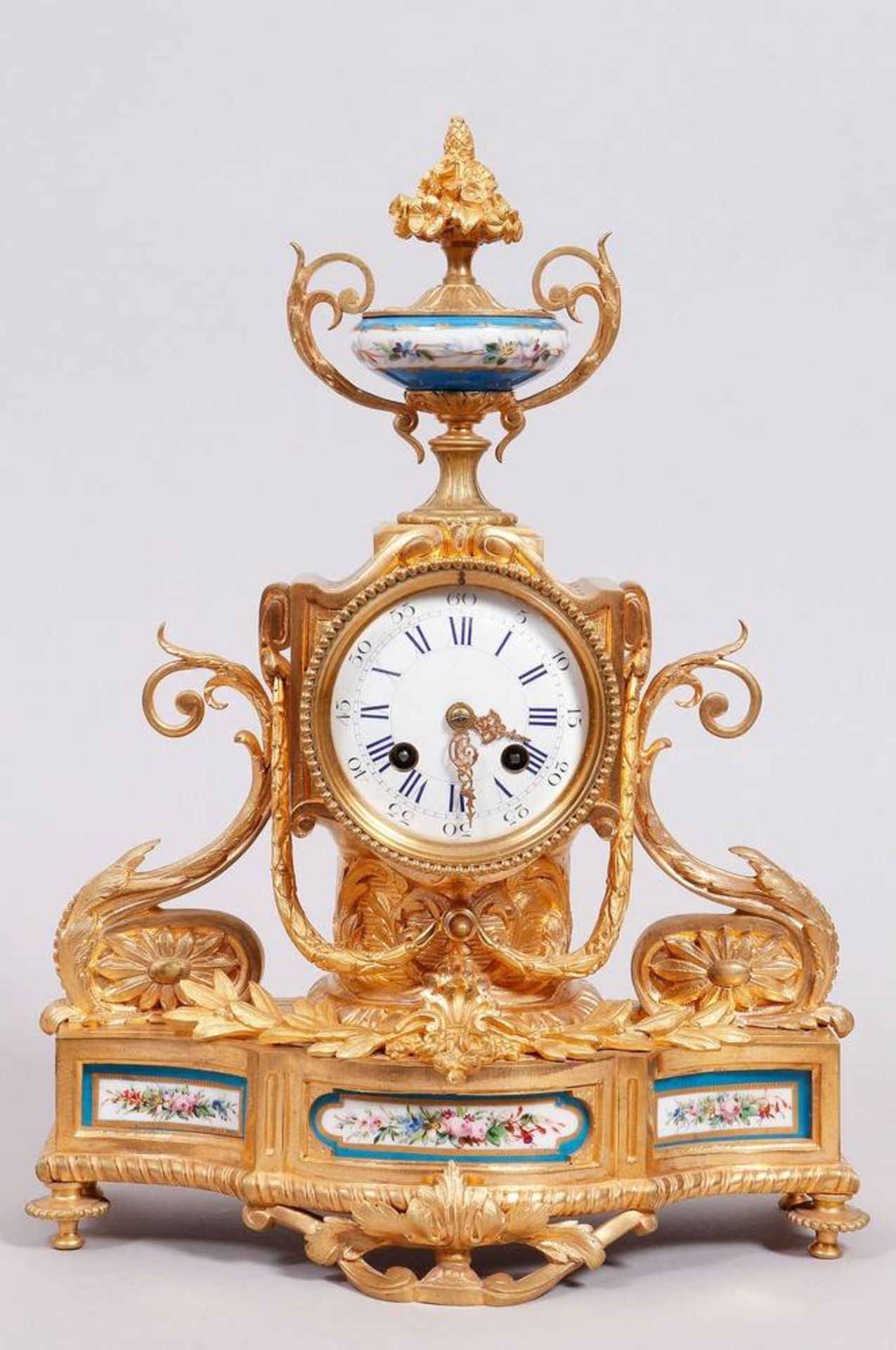 Mantle clock, France, 19th C.
