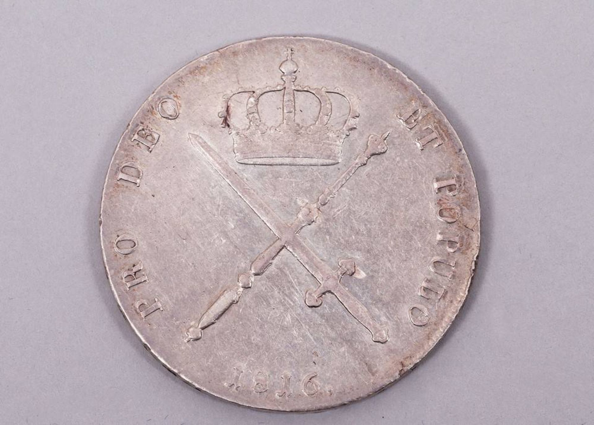 Bavaria 1816, Kronenthaler, SS - Image 2 of 2