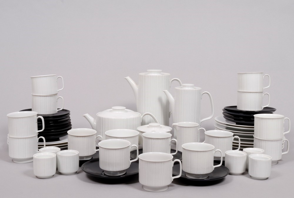 Coffee / tea service, design Tapio Wirkkala for Rosenthal, 20th C.