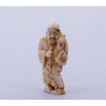 Netsuke, Japan, Meiji-Zeit, Elfenbein