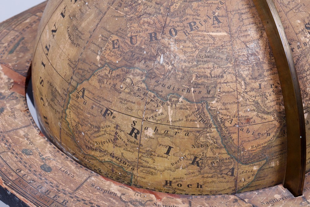 Table globe, Nuremberg, mid-19th century - Image 6 of 6