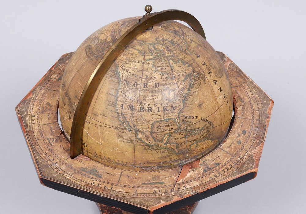 Table globe, Nuremberg, mid-19th century - Image 4 of 6