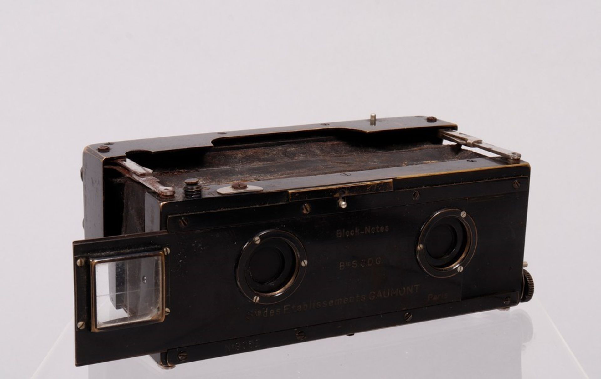 Stereo camera, Gaumont, Paris, ca. 1905