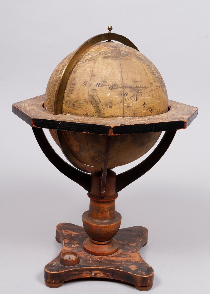 Table globe, Nuremberg, mid-19th century - Image 2 of 6