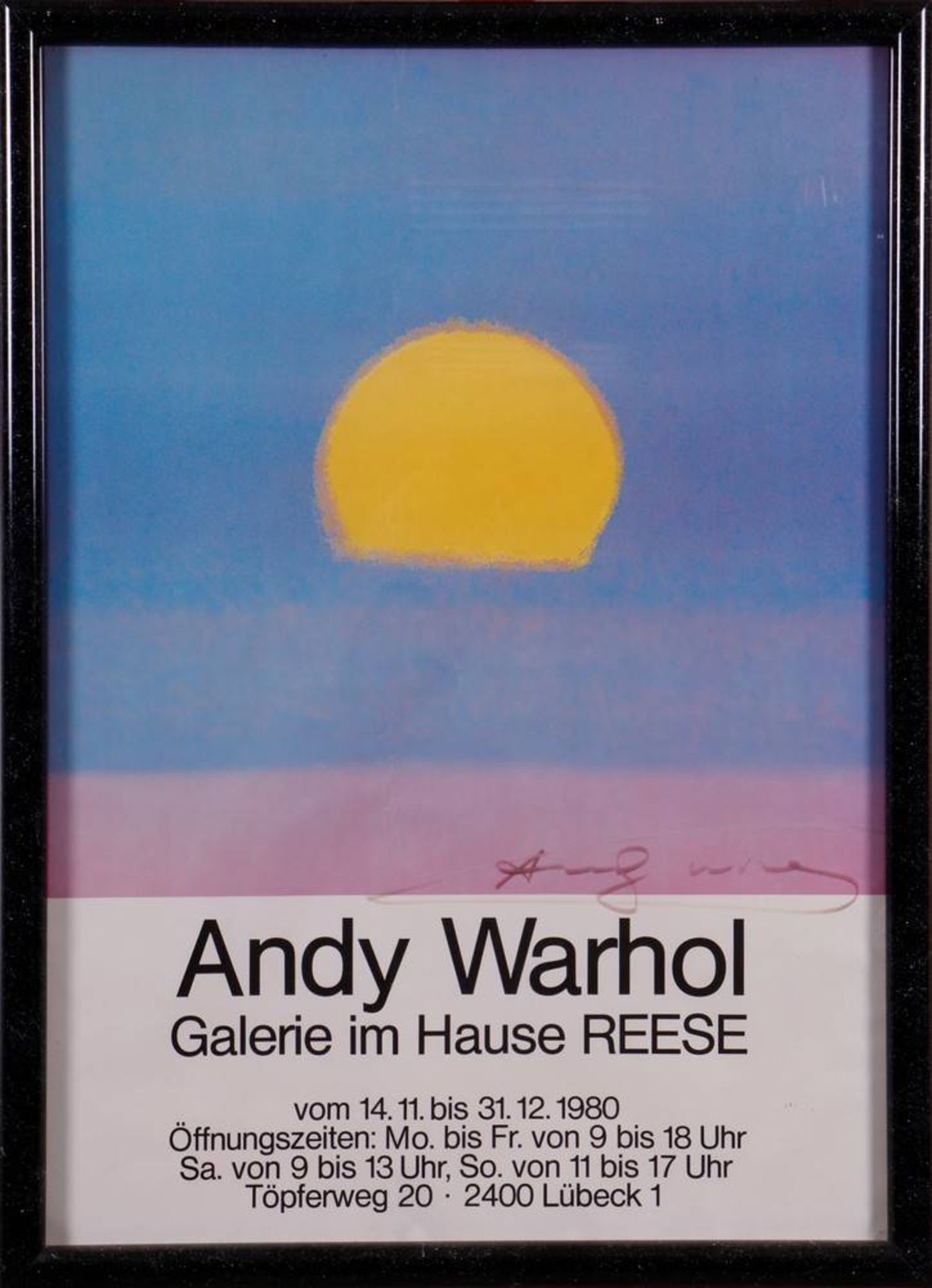 Andy Warhol (1928, Pittsburgh - 1987, New York City)