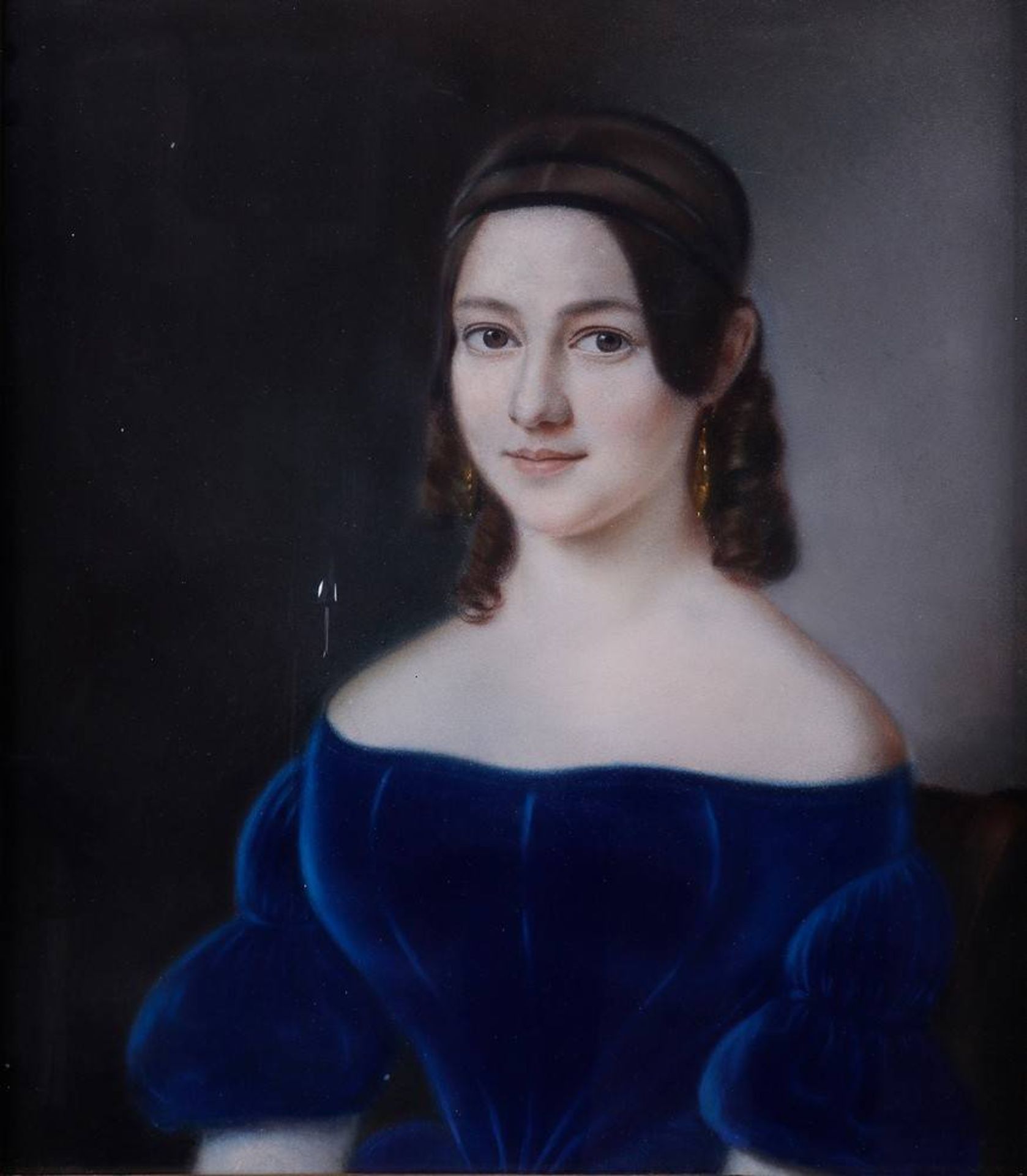 Porträt einer Dame im blauen Kleid, 1863 - Bild 2 aus 5