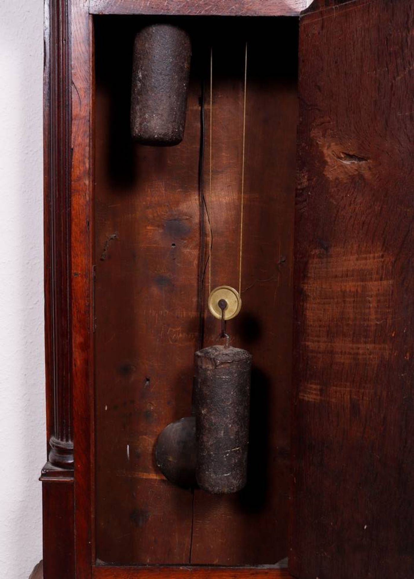 Grandfather clock, England, 18th/19th C. - Image 4 of 4