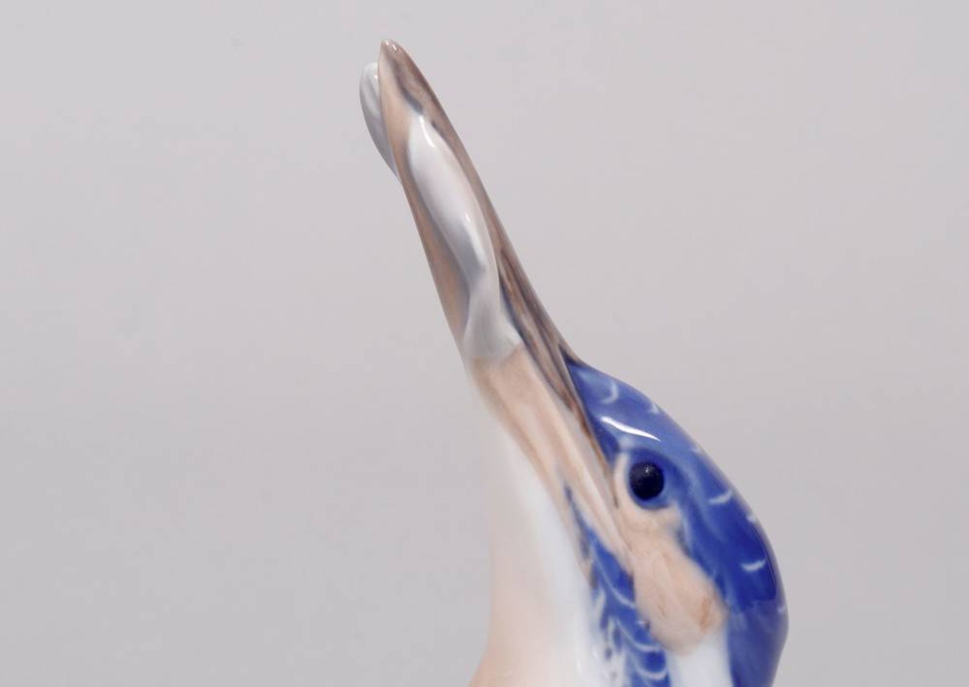 Kingfishers, design c. 1915 by Peter Herold for Royal Copenhagen, Denmark, manufactured in 1975/79 - Image 5 of 7