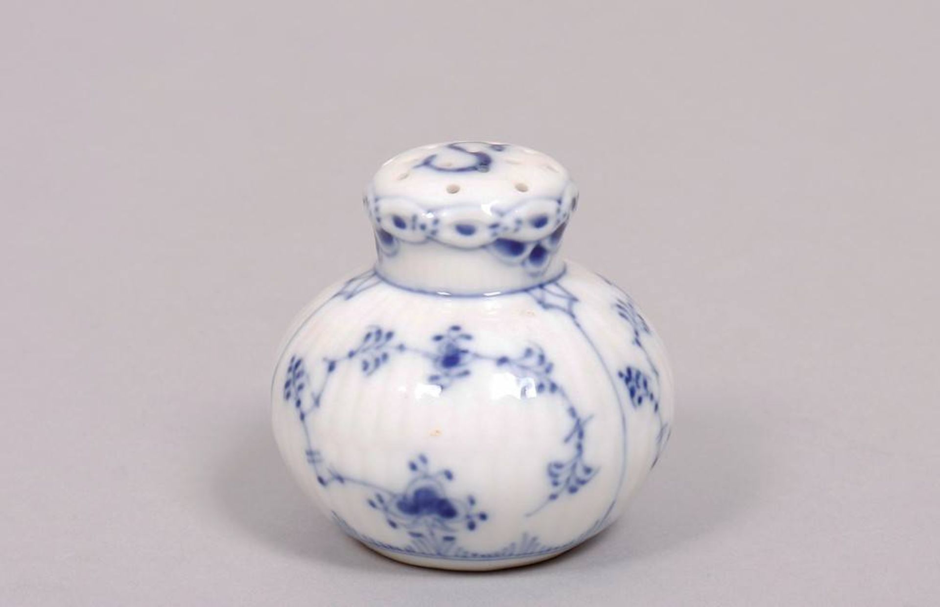 Three salt shakers, Royal Copenhagen, Denmark, early 20th C. and 1967 - Image 5 of 8