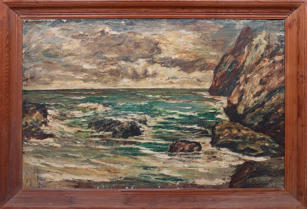 Rocky cliff, 1936