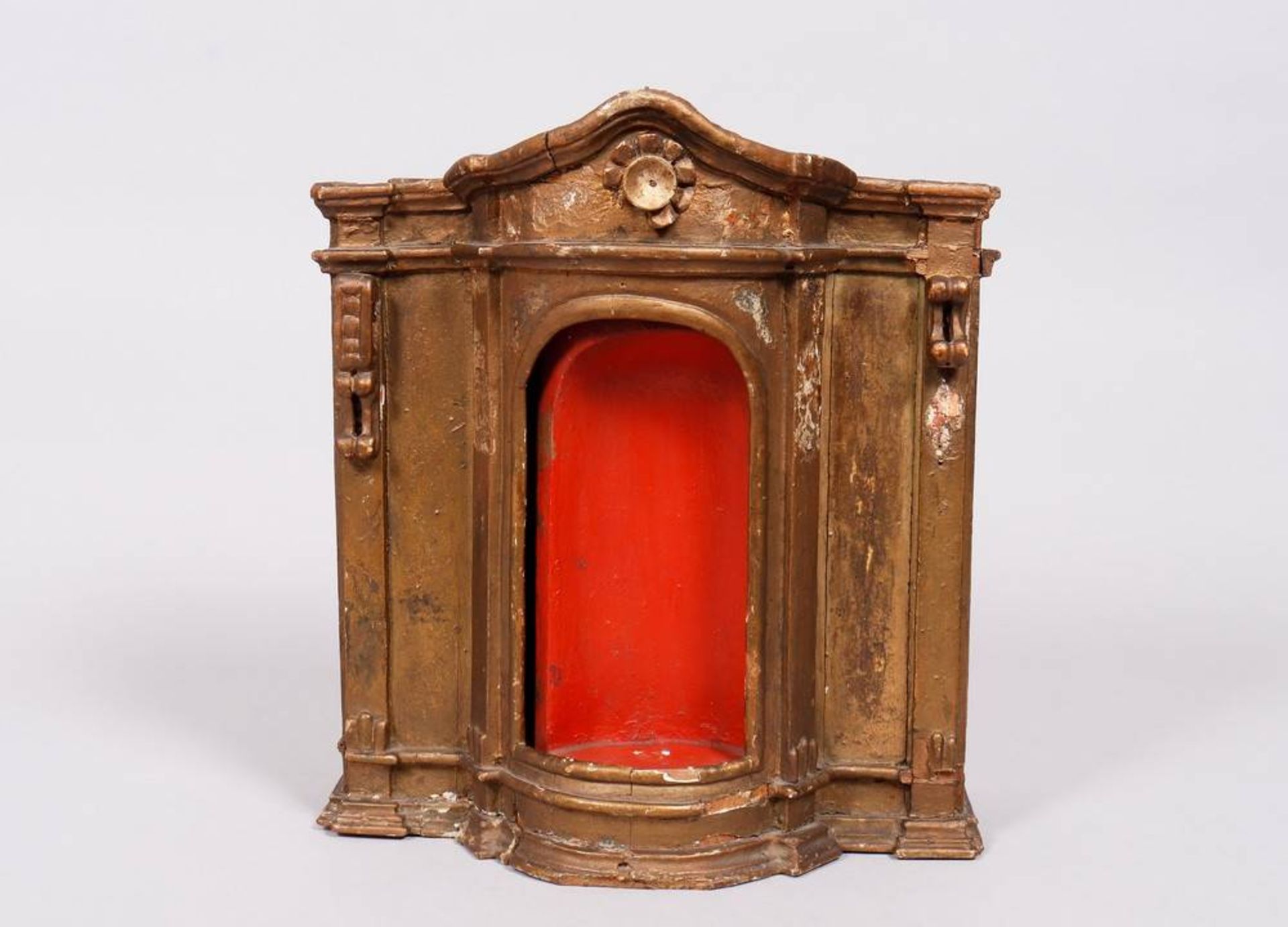 Small baroque house altar, probably South German, 18th C. - Image 2 of 4