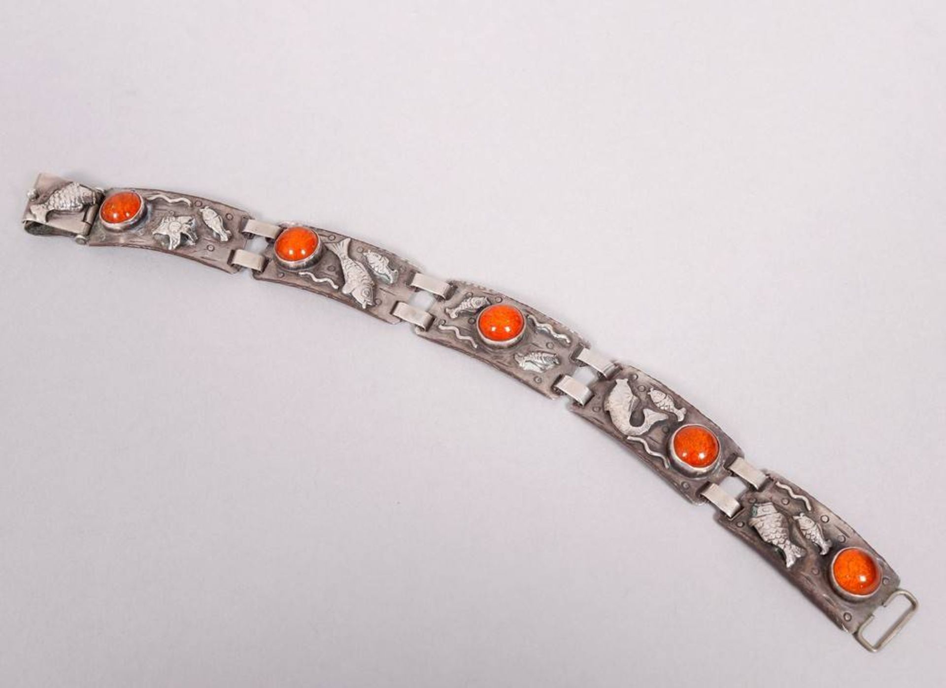 Bracelet, 835 silver, Georg Kramer, 1st half 20th C.