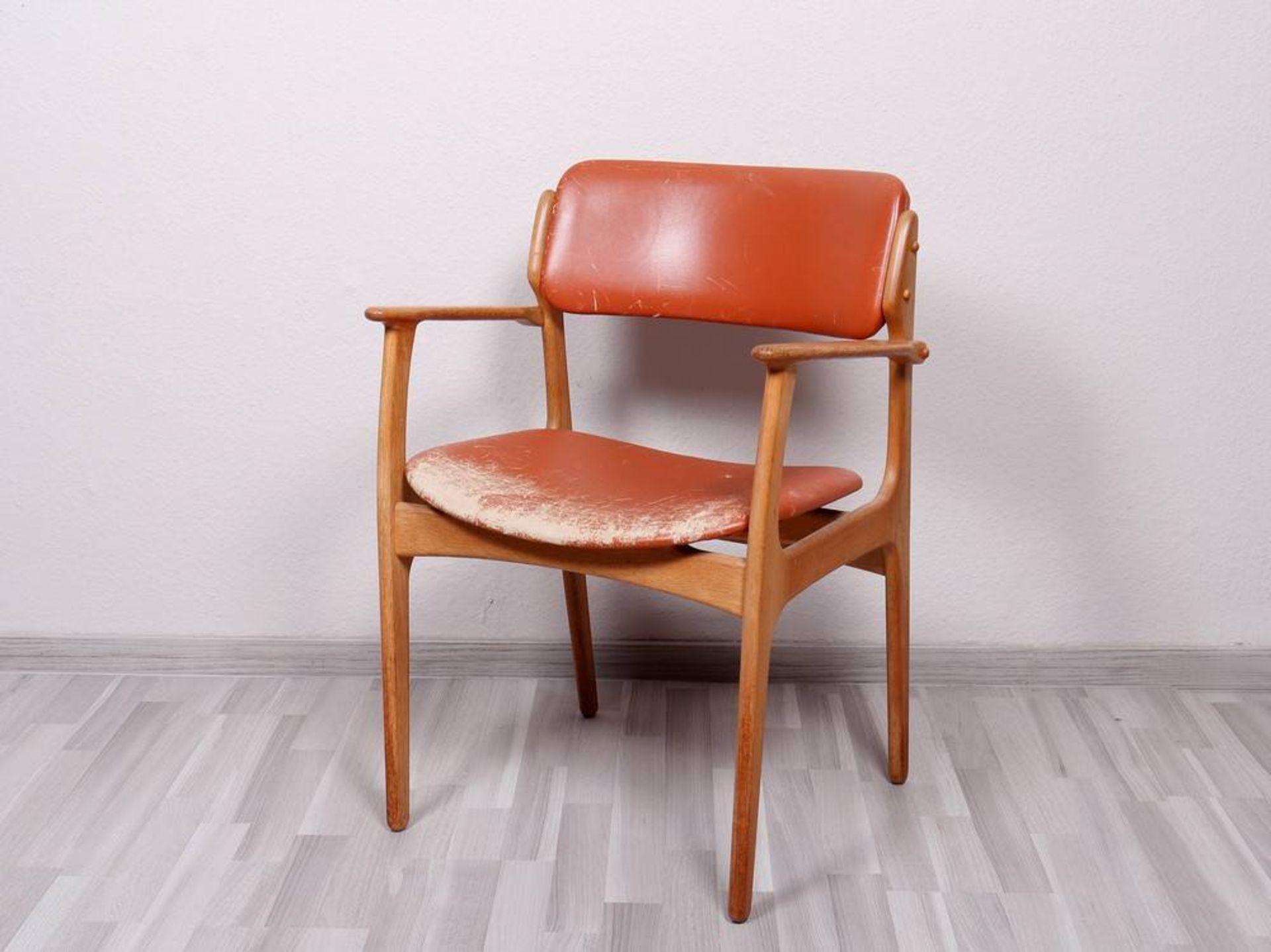 Armchair, design Erik Buch for Oddense Maskinsnedkeri / OSDS Møbler, c. 1960