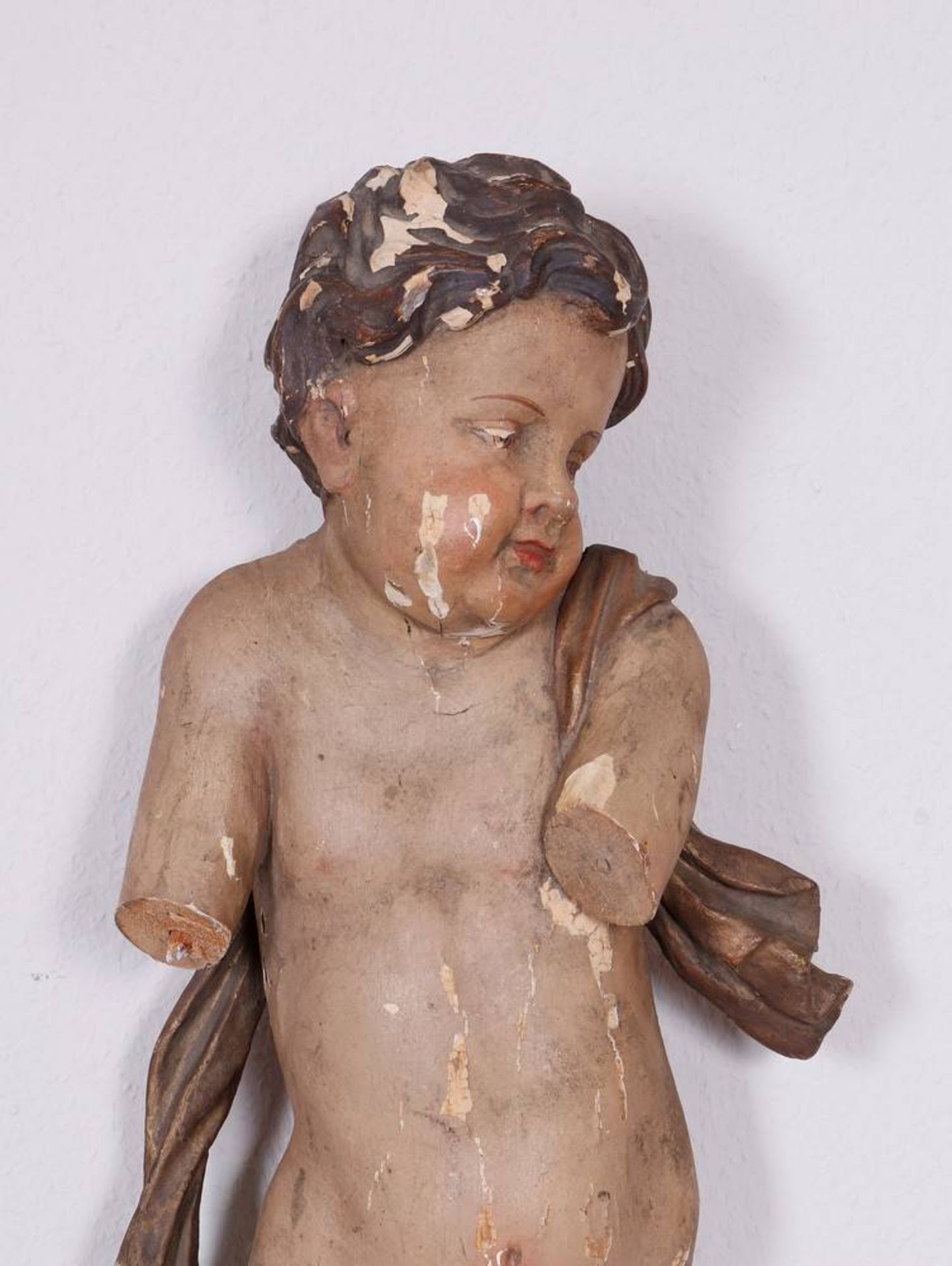 Large putto, south German, 18th/19th C. - Image 2 of 5