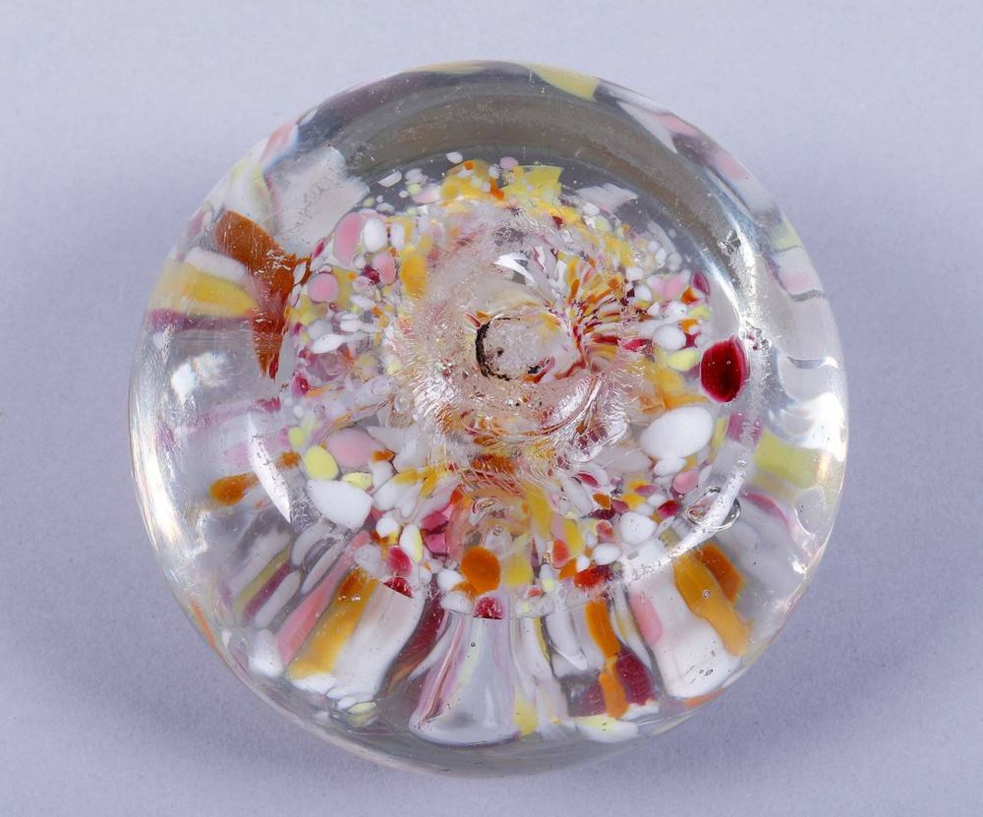 Paperweight, poss. Bohemia, 19th C.  - Image 3 of 3