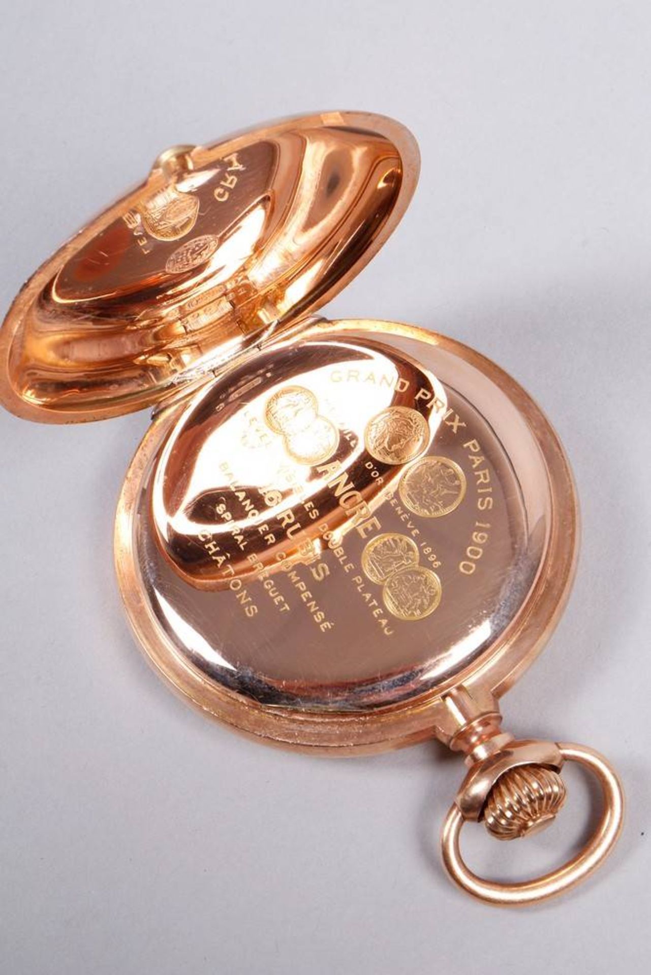 Zenith Savonette pocket watch, 585 gold - Image 4 of 7