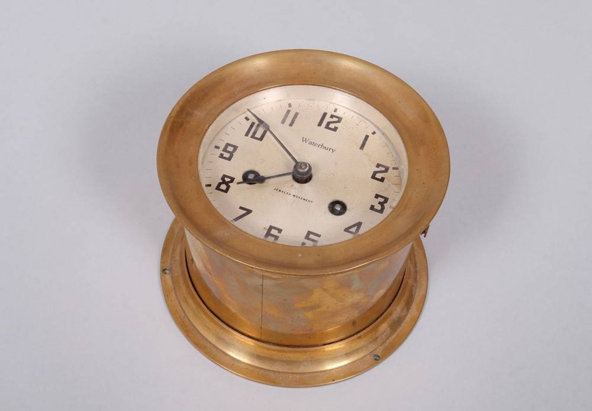 Ship's clock, Waterbury Clock Co., USA, 1st half 20th C.