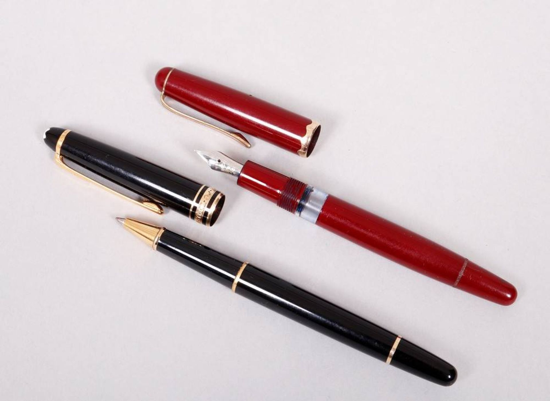 2 writing implements, Montblanc, 20th C.