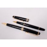 Pencil and rollerball, Montblanc, 20th C.