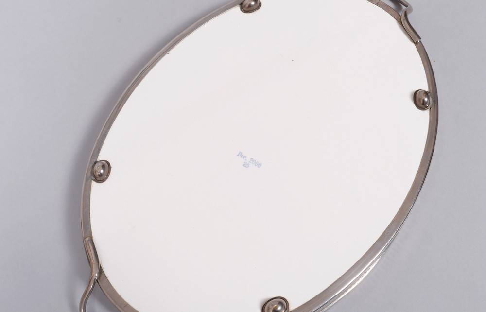 Art Nouveau tray, Wächtersbach/WMF, c. 1910 - Image 5 of 6