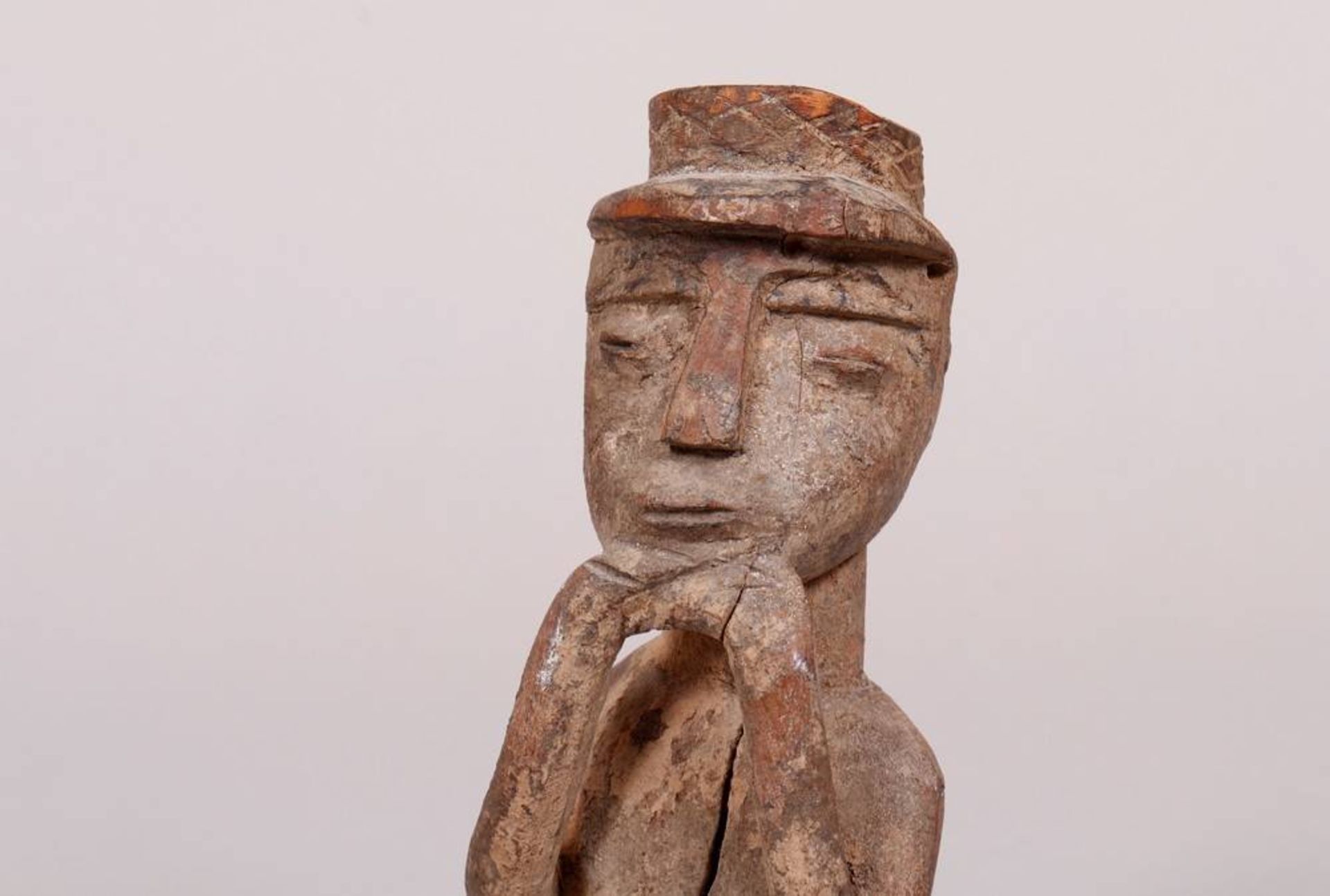 Small carved figure, probably Lobi, Ghana - Image 4 of 4