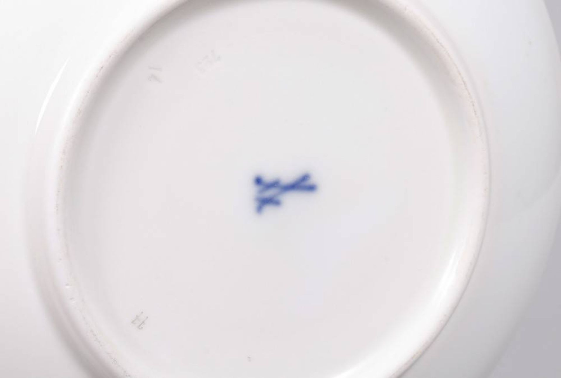 Empire cup and saucer, Meissen, 1st half 19th C. - Image 3 of 6