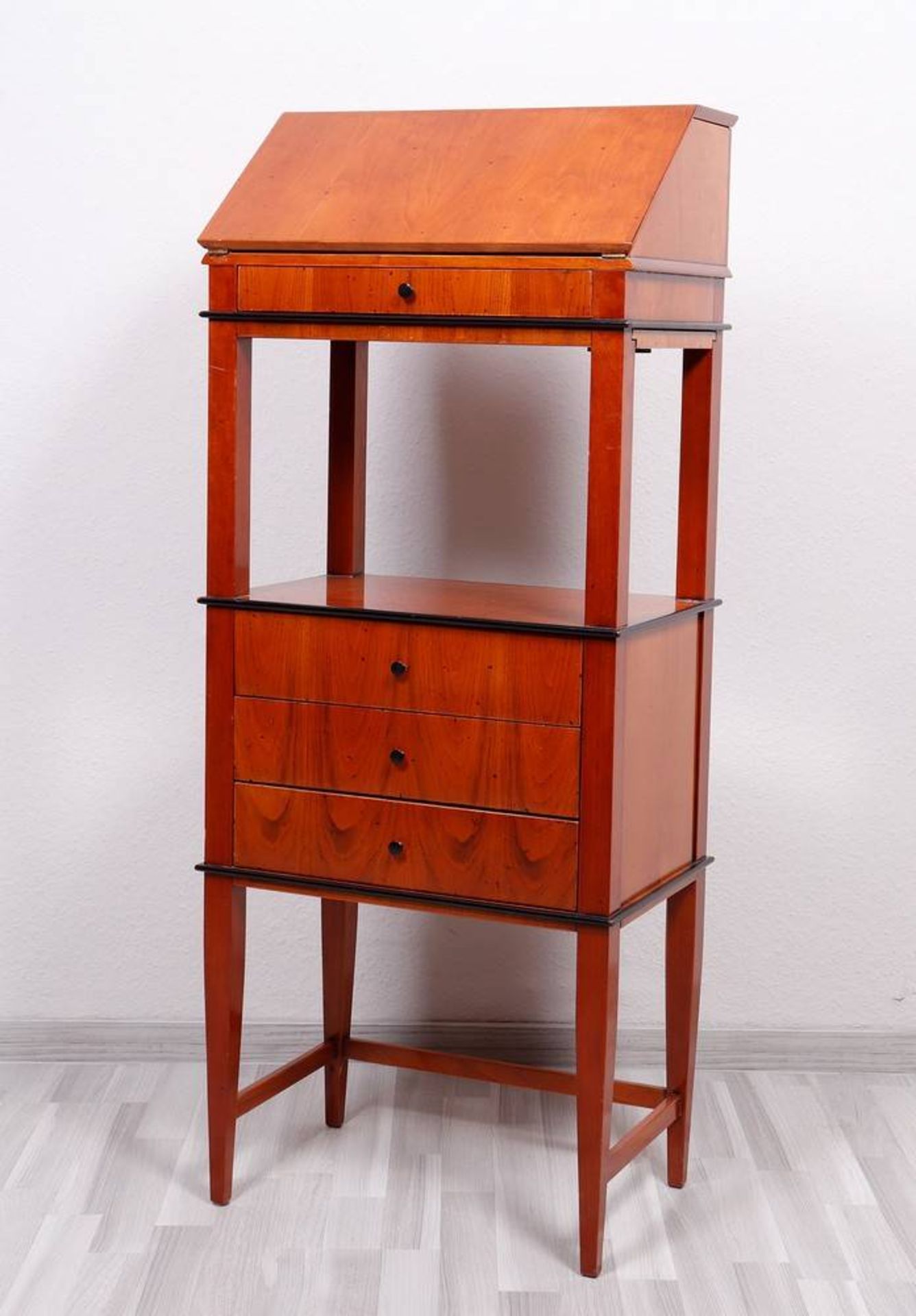 Small standing desk, probably German, 20th C.