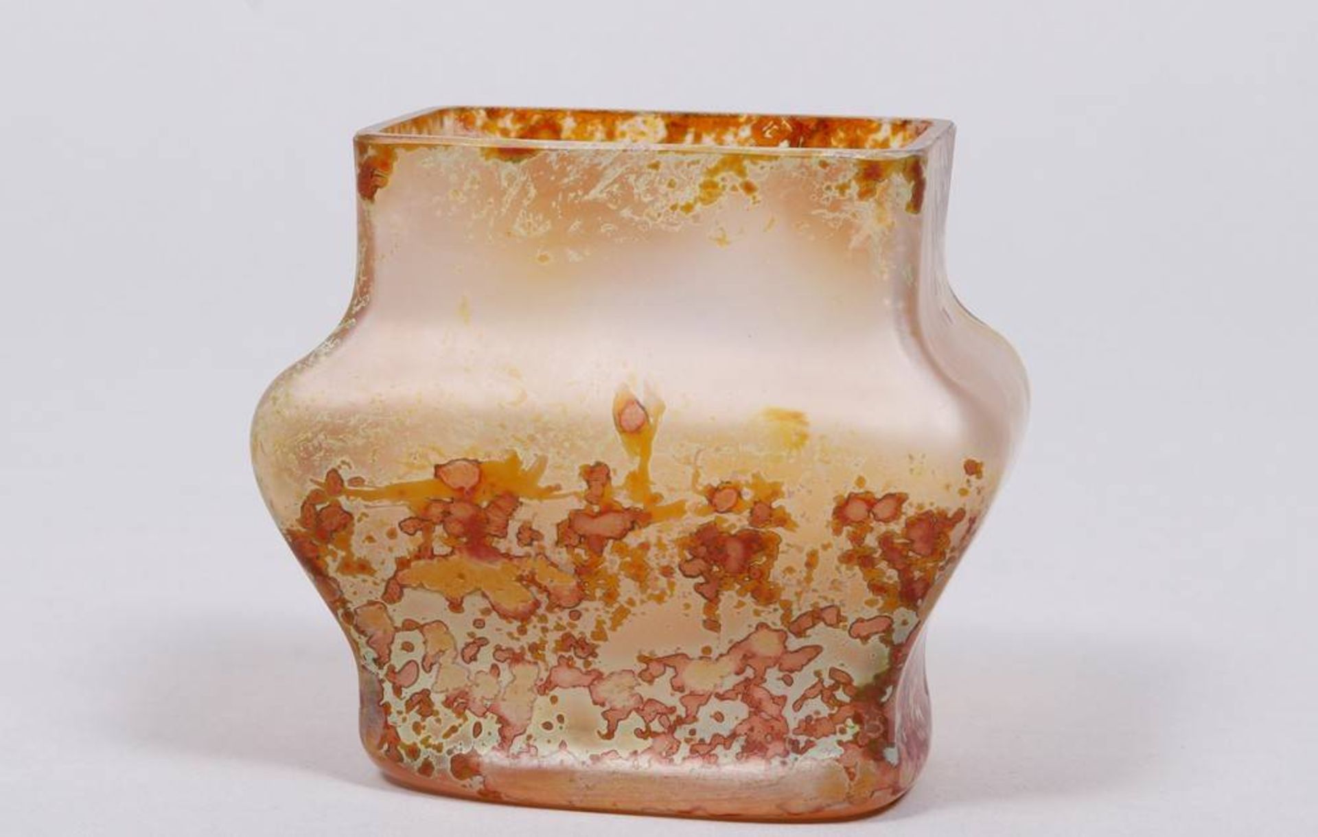 2 small Art Nouveau vases, Legras et Cie (founded 1864), Saint-Denis, or unknown, 1st half 20th C. - Image 5 of 5