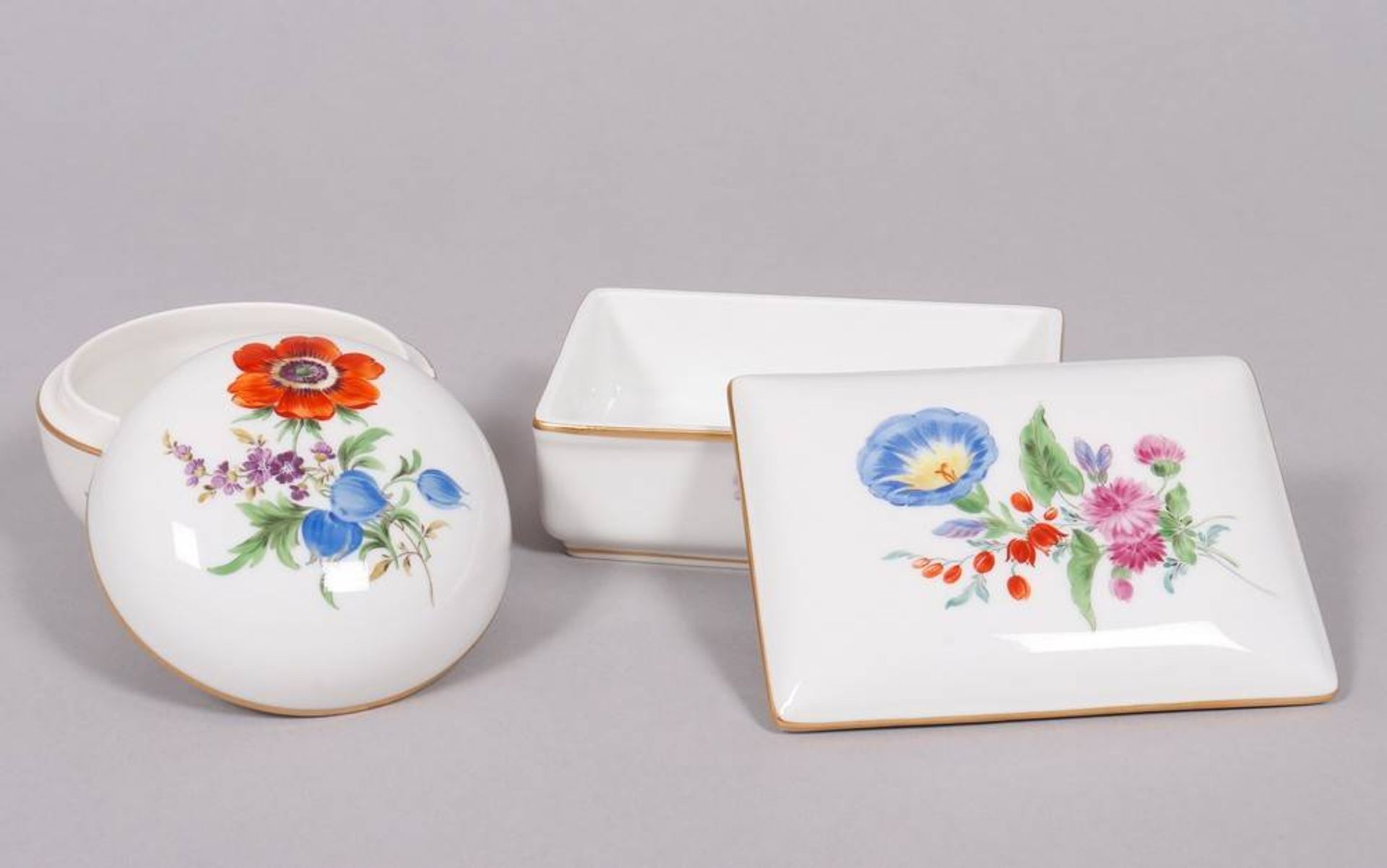 Small lot of porcelain, Meissen, 20th C. - Image 2 of 5
