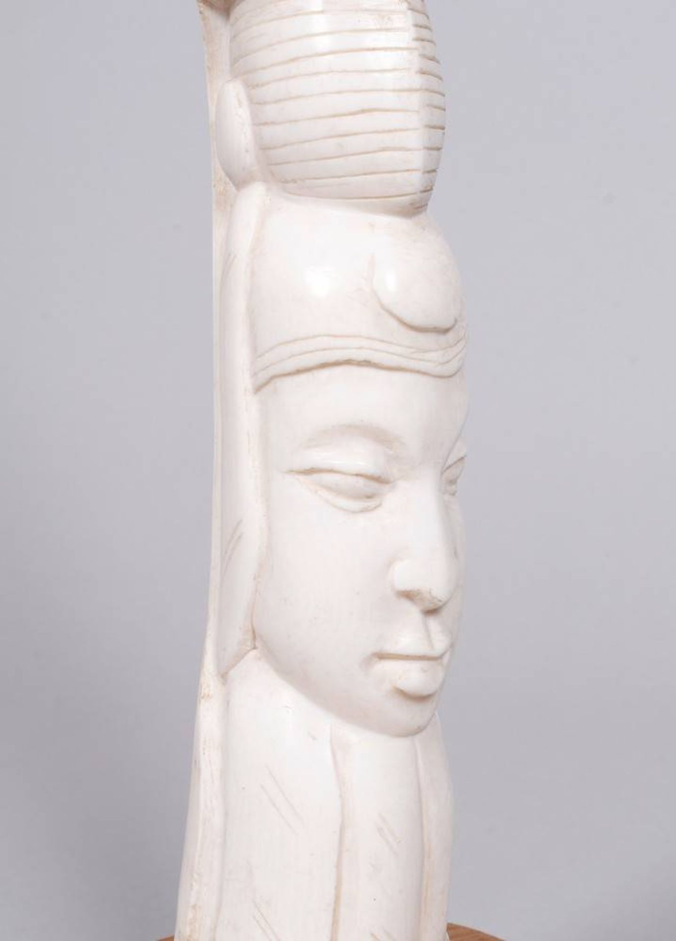 Ivory carving, Africa, 20th C. - Image 5 of 5