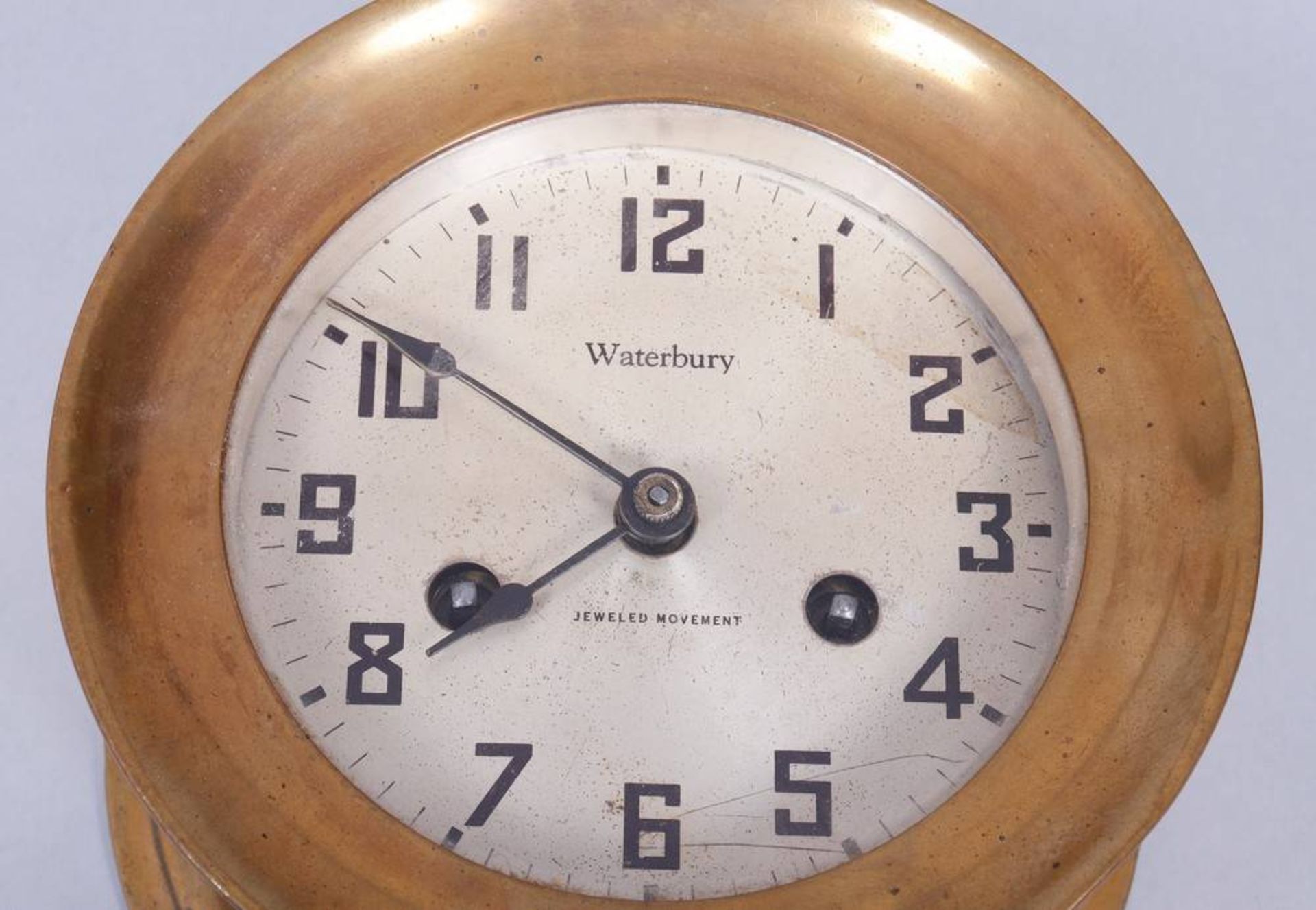 Ship's clock, Waterbury Clock Co., USA, 1st half 20th C. - Image 3 of 5