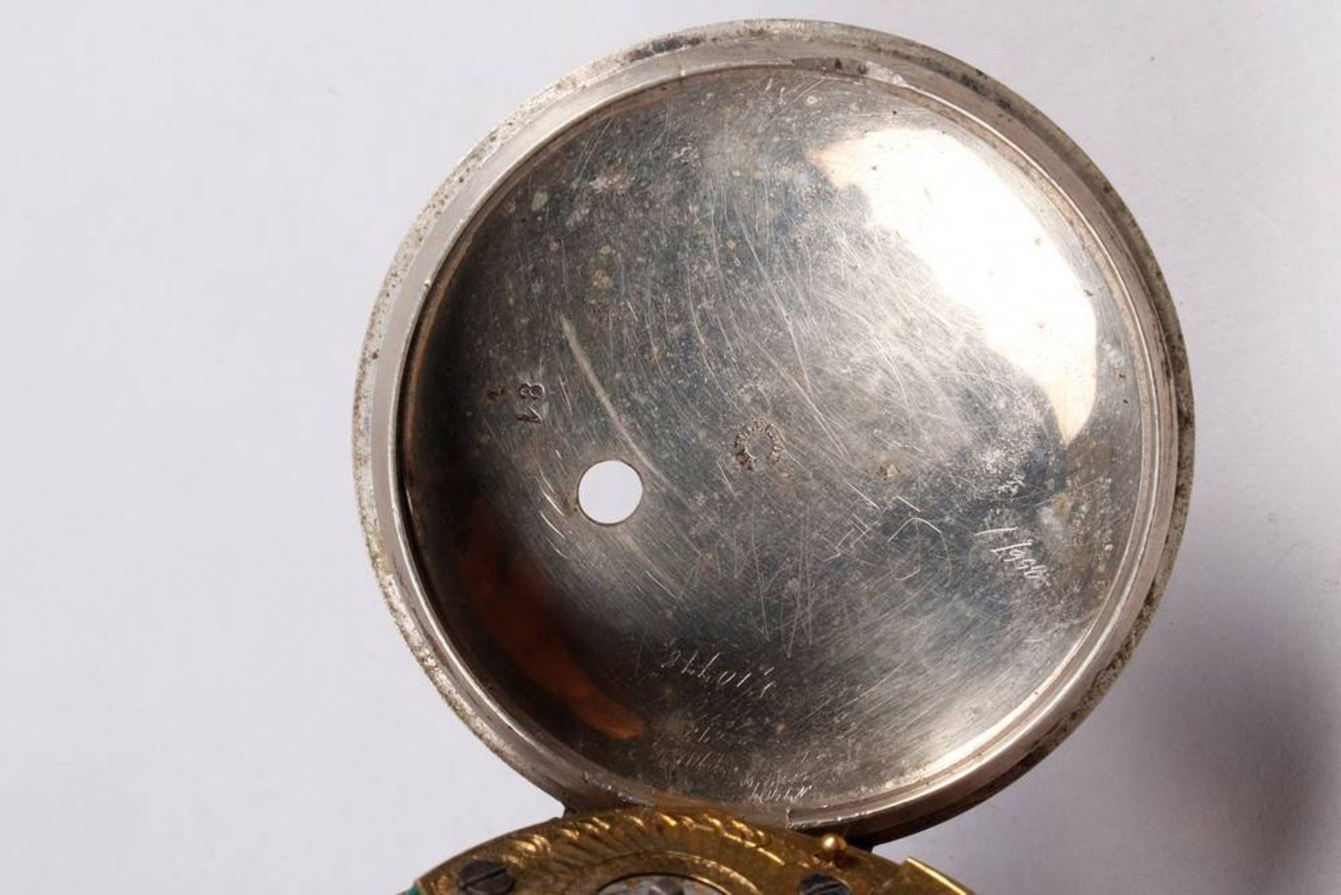 Verge pocket watch, Samson, London, c. 1800 - Image 9 of 9