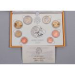 Vatikan 2009, Kursmünzensatz / KMS mit Silbermedaille