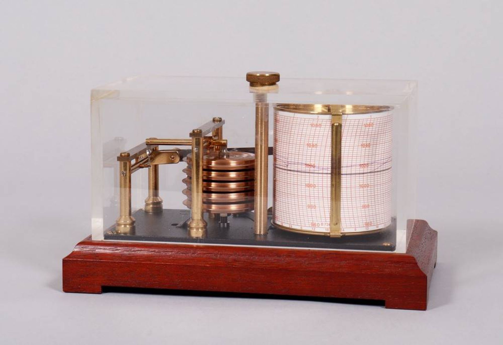 Barograph, G. Lufft, Stuttgart, 20th C.